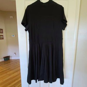 eShatki Black Cotton Dress - Custom Sized